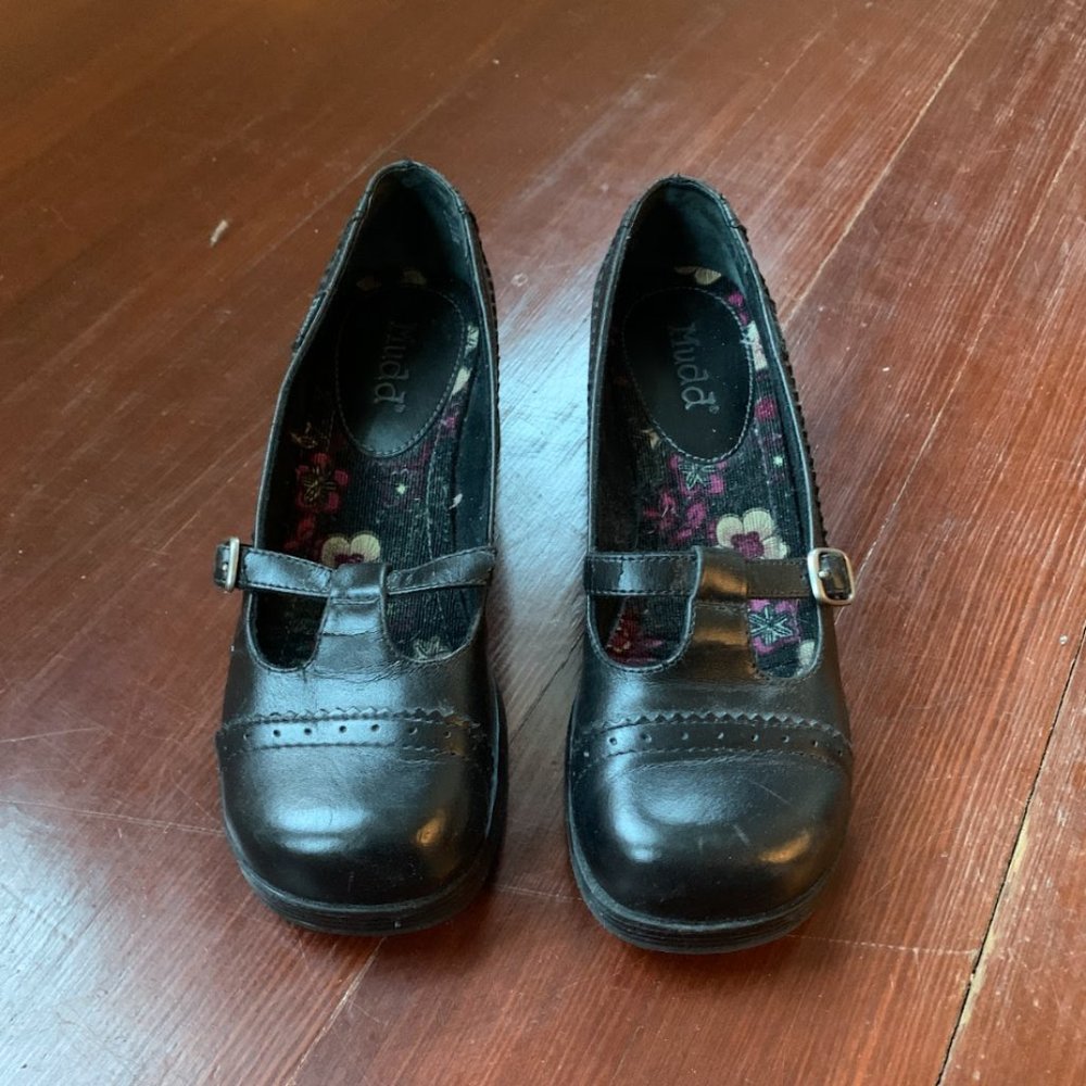 Mudd Mary Janes in Black *SOLD*